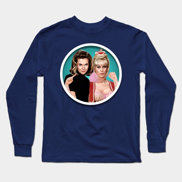 I Dream of Bewitched Long Sleeve T-Shirt by Zbornak Designs